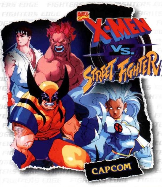 XMen vs Street Fighter es un novedoso Videojuego para arcade que mezcla 
